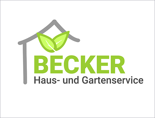 logoentwicklung Becker - Haus und Garten
