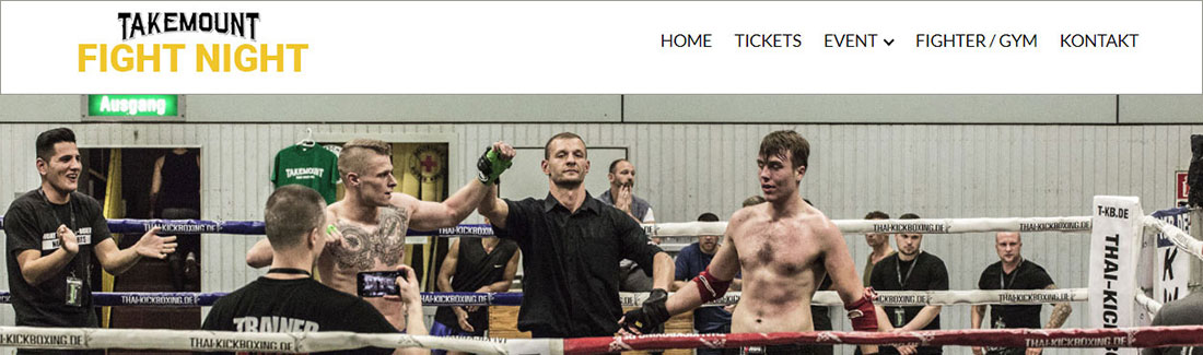 FIGHT NIGHT Homepage erstellung Darmstadt